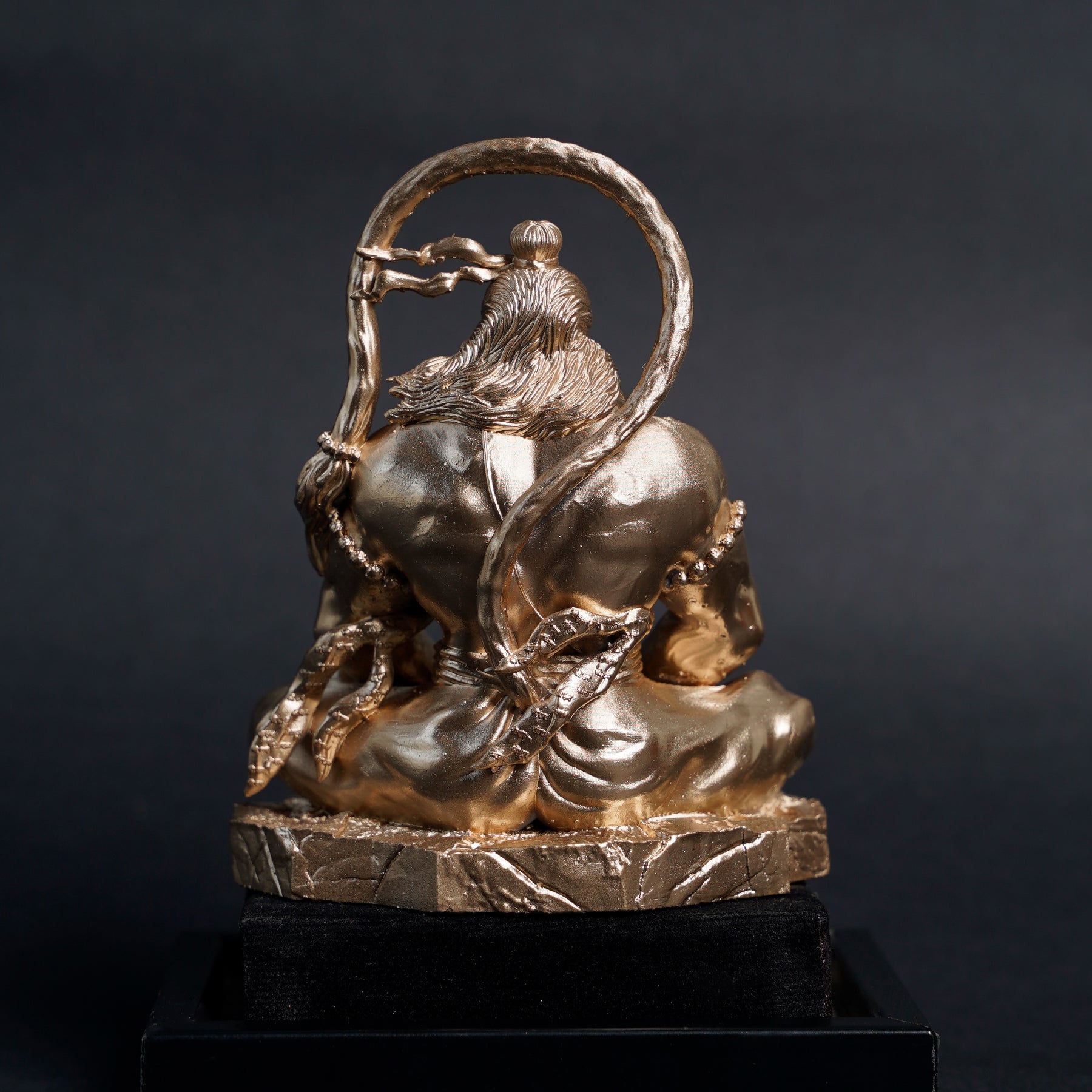 Pavan Sut Hanuman ji Antique Gold