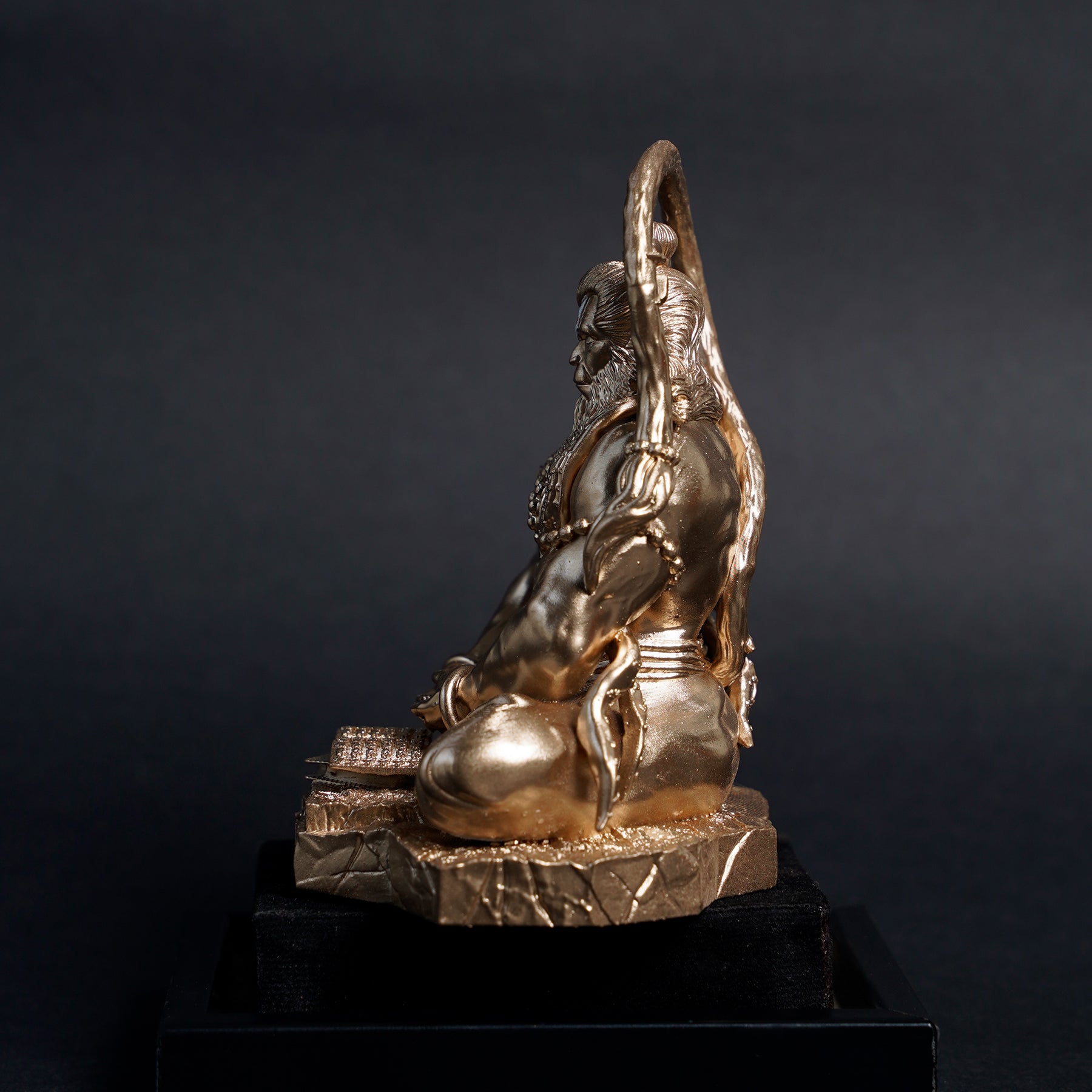 Pavan Sut Hanuman ji Antique Gold