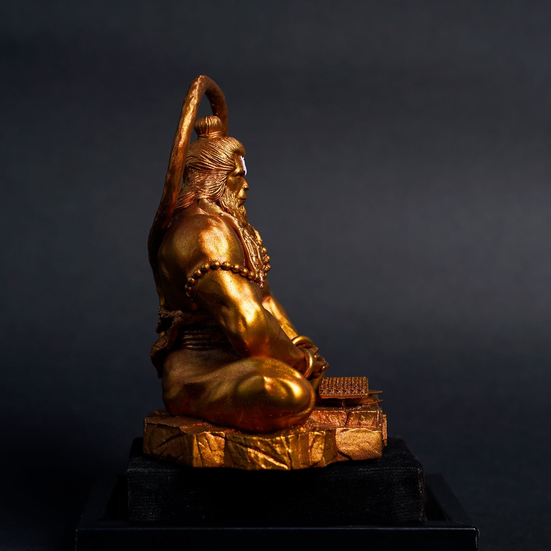 Pavan Sut Hanuman ji Antique Gold