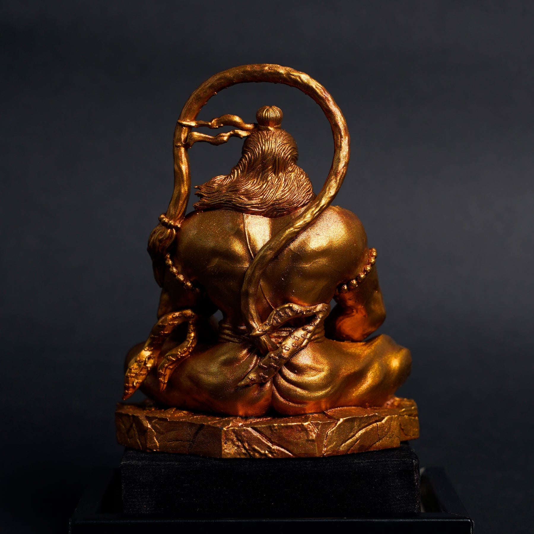 Pavan Sut Hanuman ji Antique Gold