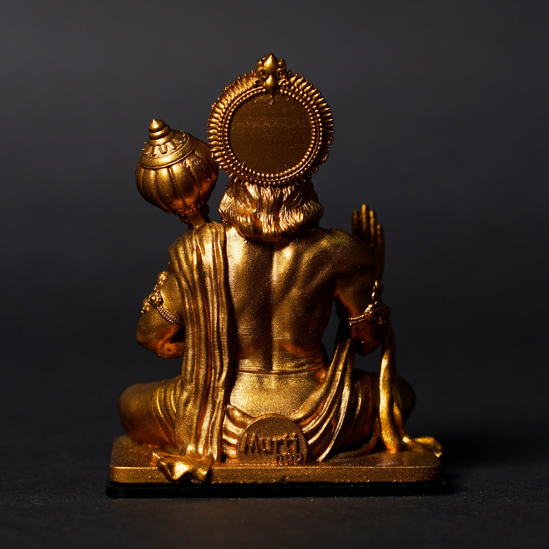 Lord Hanuman ji Antique Gold