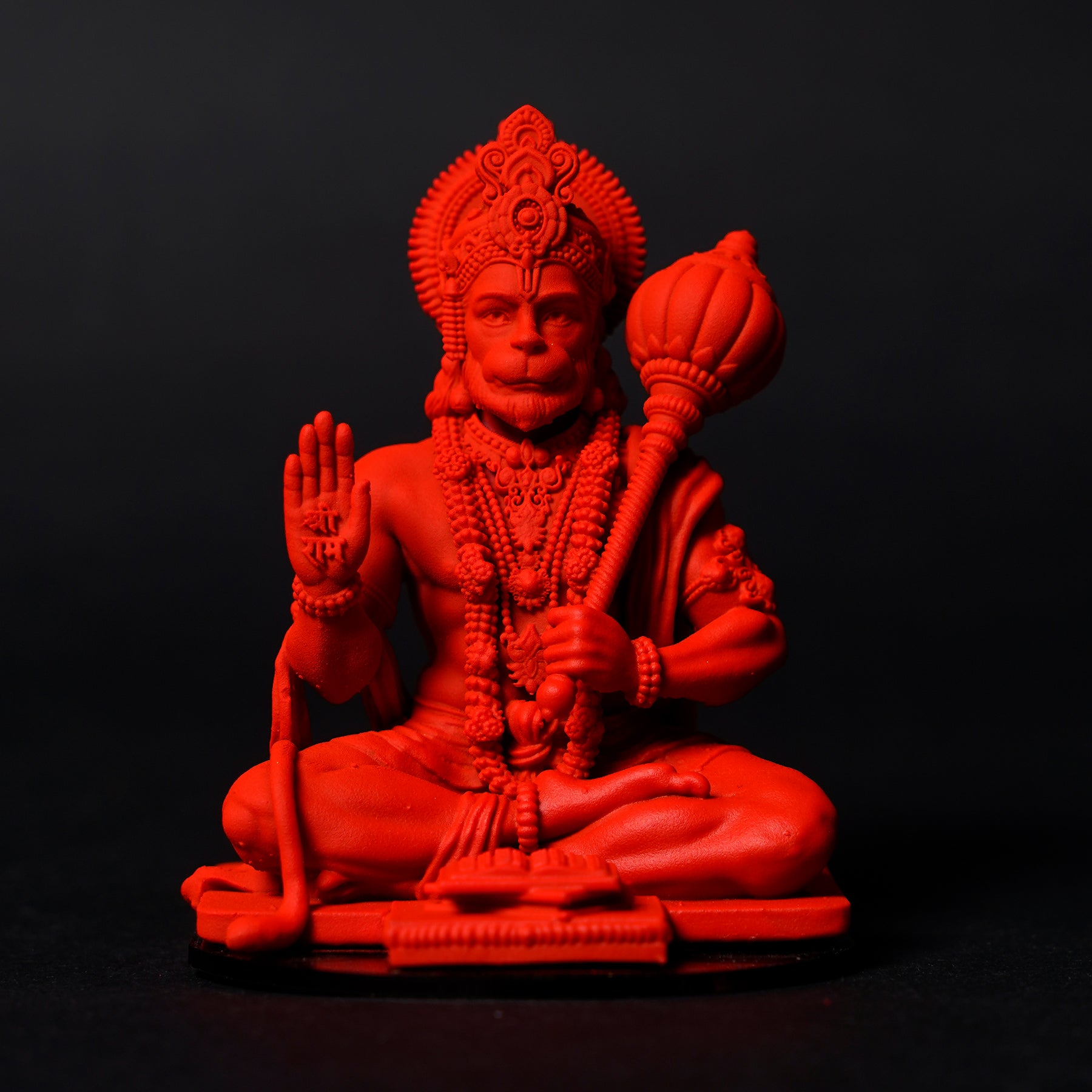 Lord Hanuman ji Antique Gold