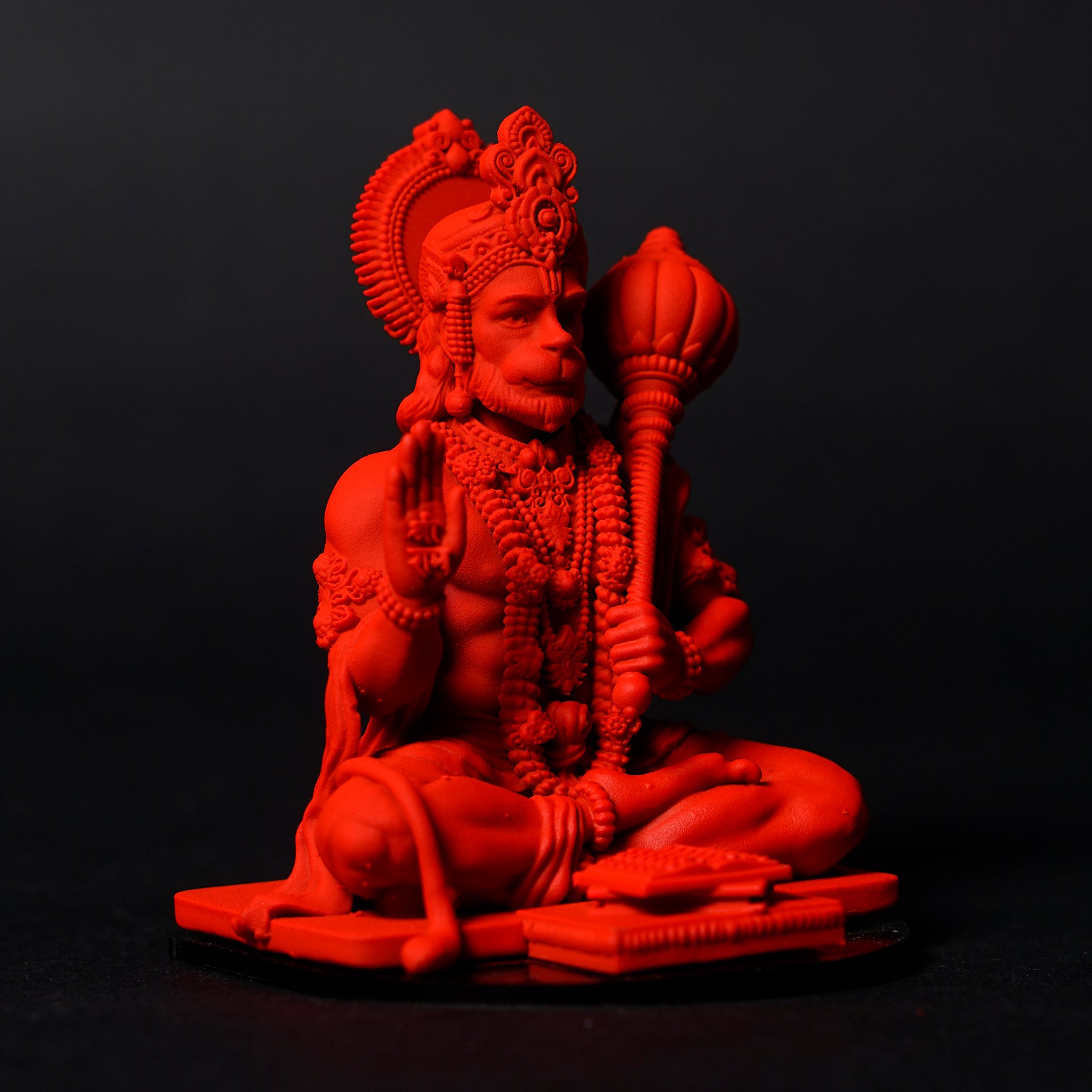 Lord Hanuman ji Antique Gold