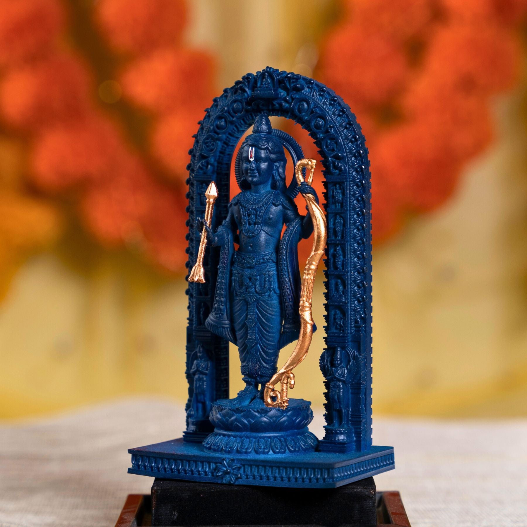 Ram Lalla Ayodhya Ram Mandir Murti Rama Blue