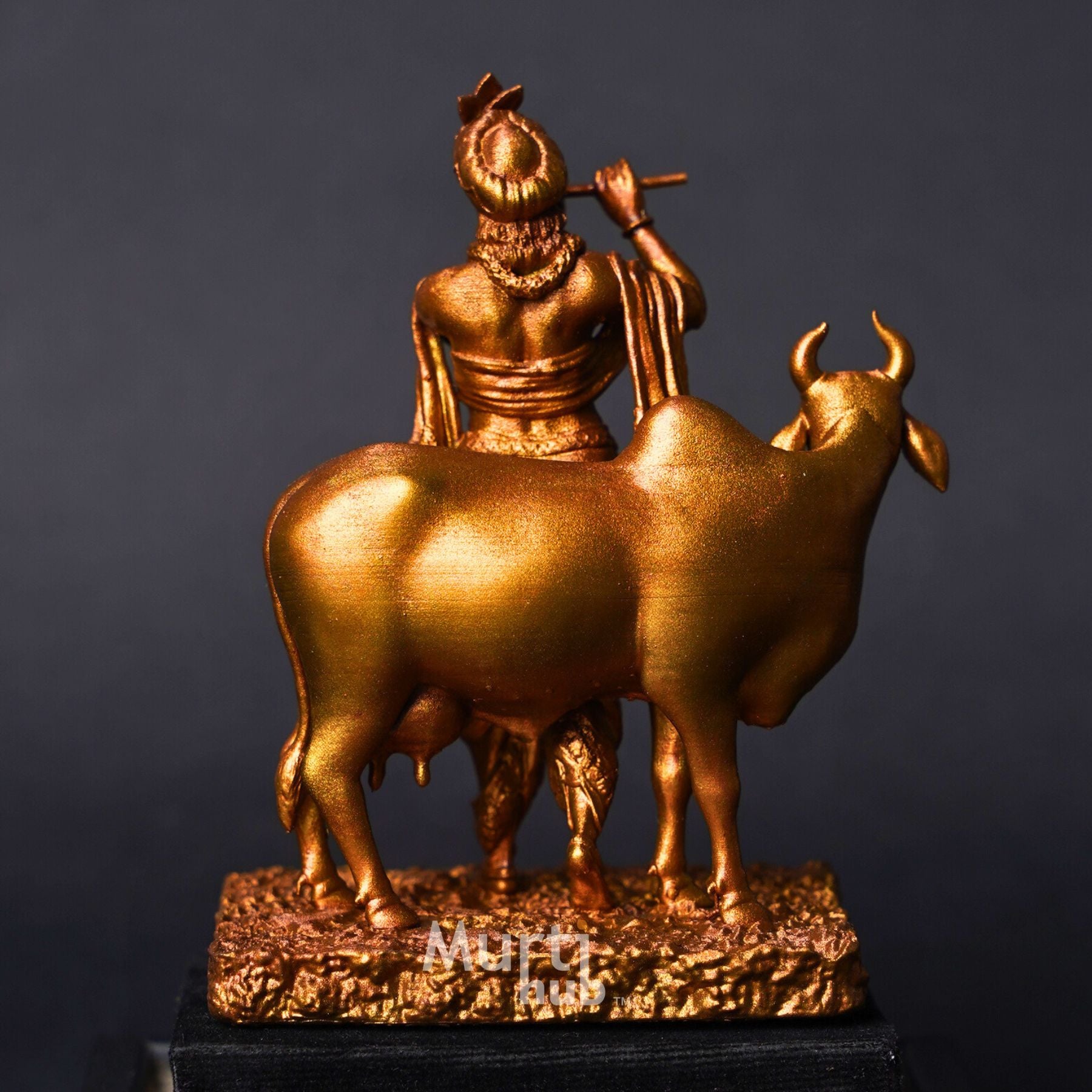 Krishna with Cow White