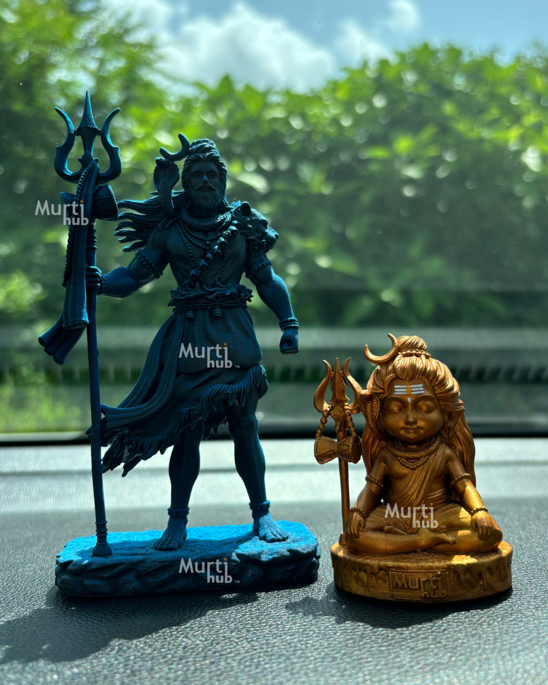 Shiva The Protector and Baal Shiva Pair