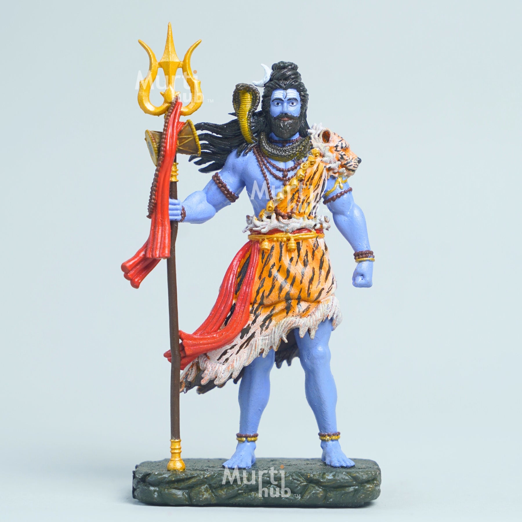 Shiva-The Protector Hand Painted