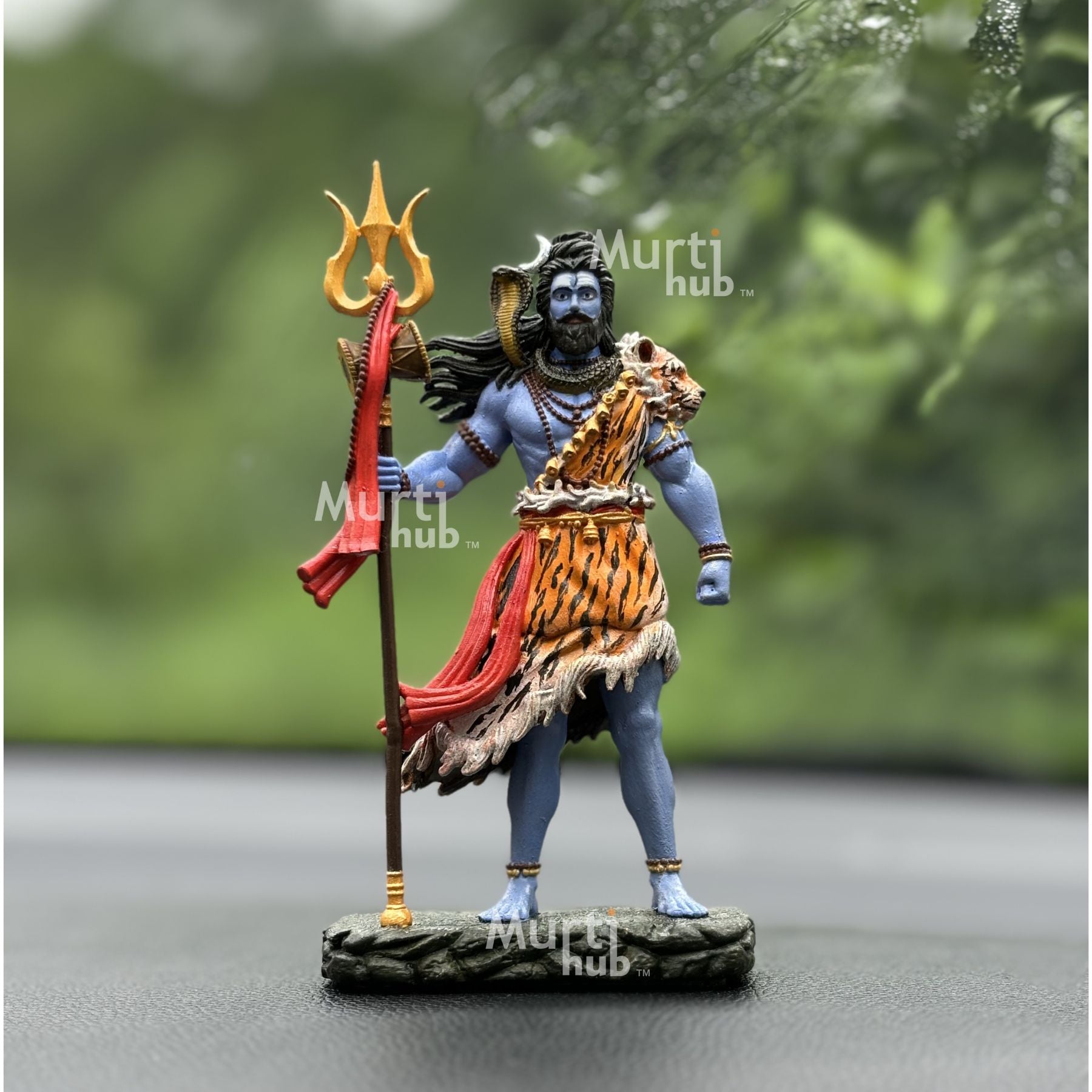 Shiva-The Protector Hand Painted