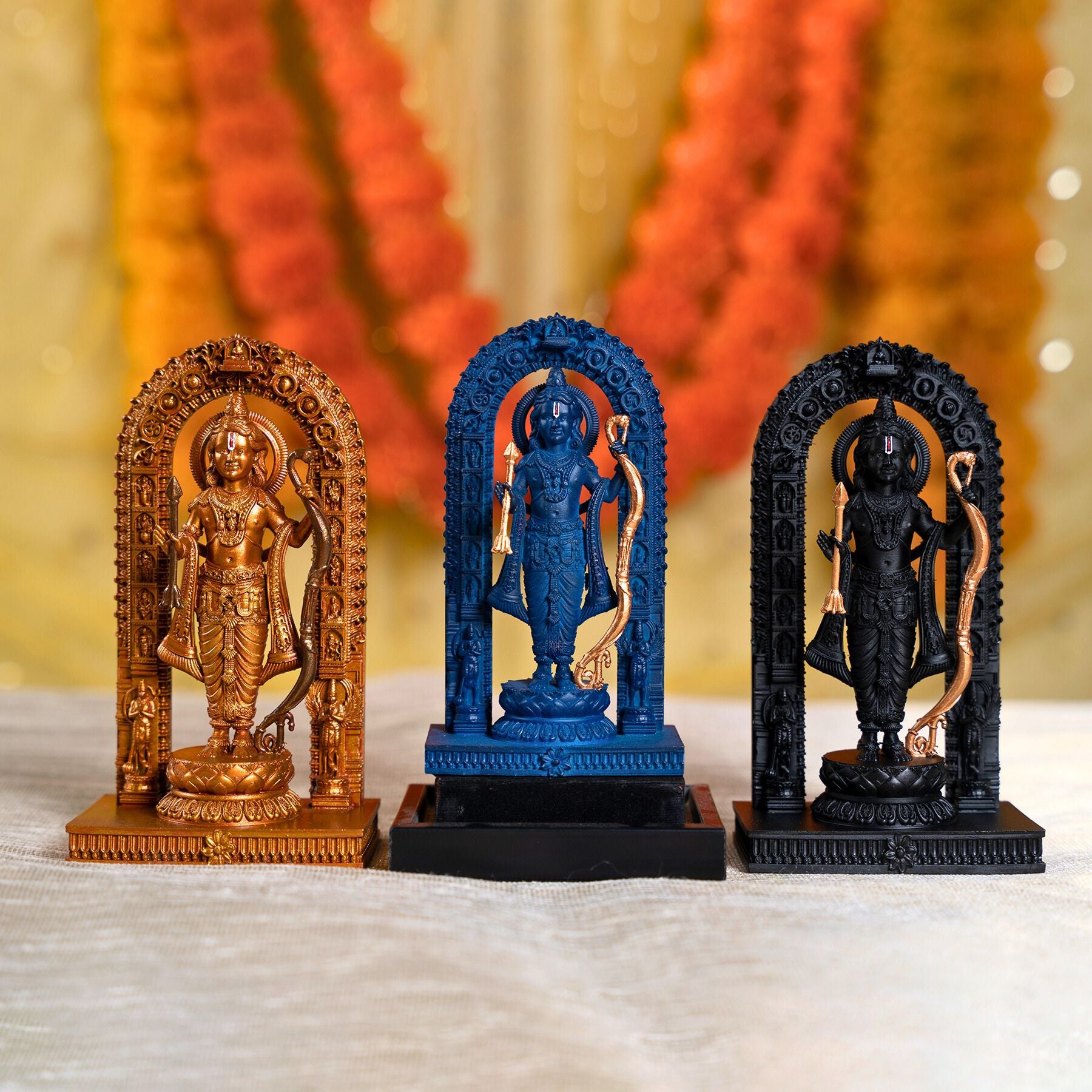 Ram Lalla Ayodhya Ram Mandir Murti Rama Blue