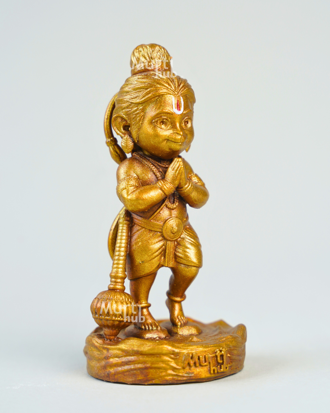 Baal Hanuman Idol– Ram Setu Delight Antique Gold