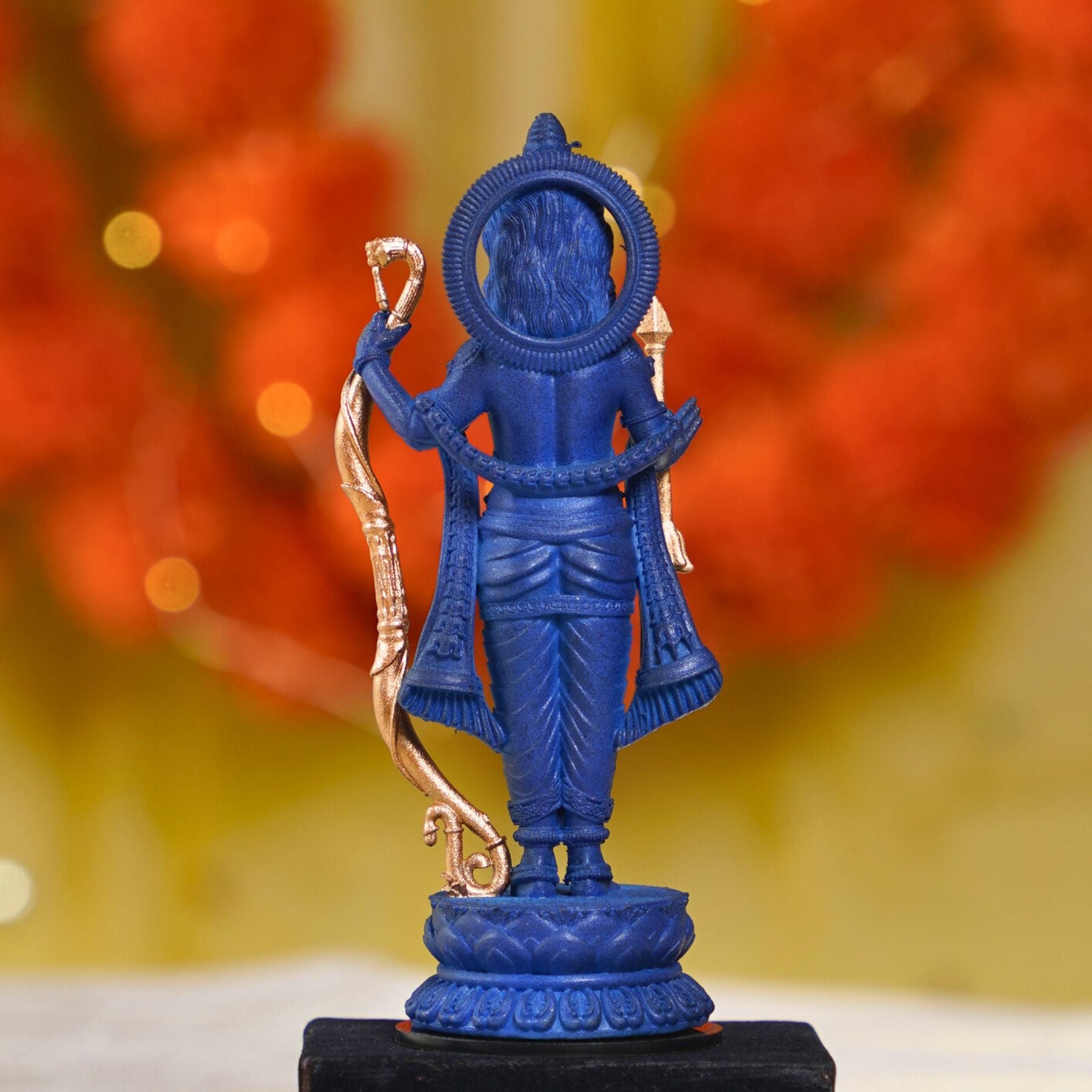 Ram Lalla Murti Antique Gold