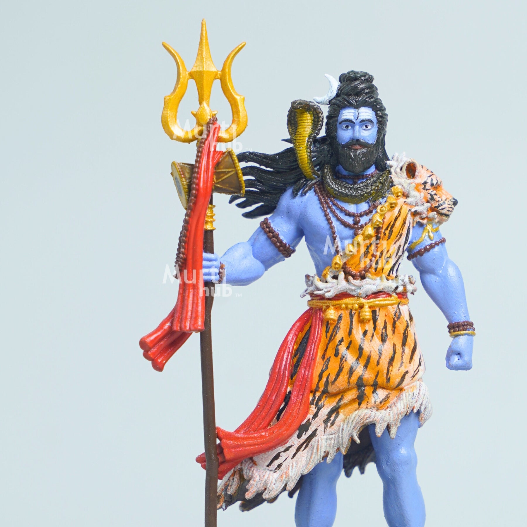 Shiva-The Protector Hand Painted