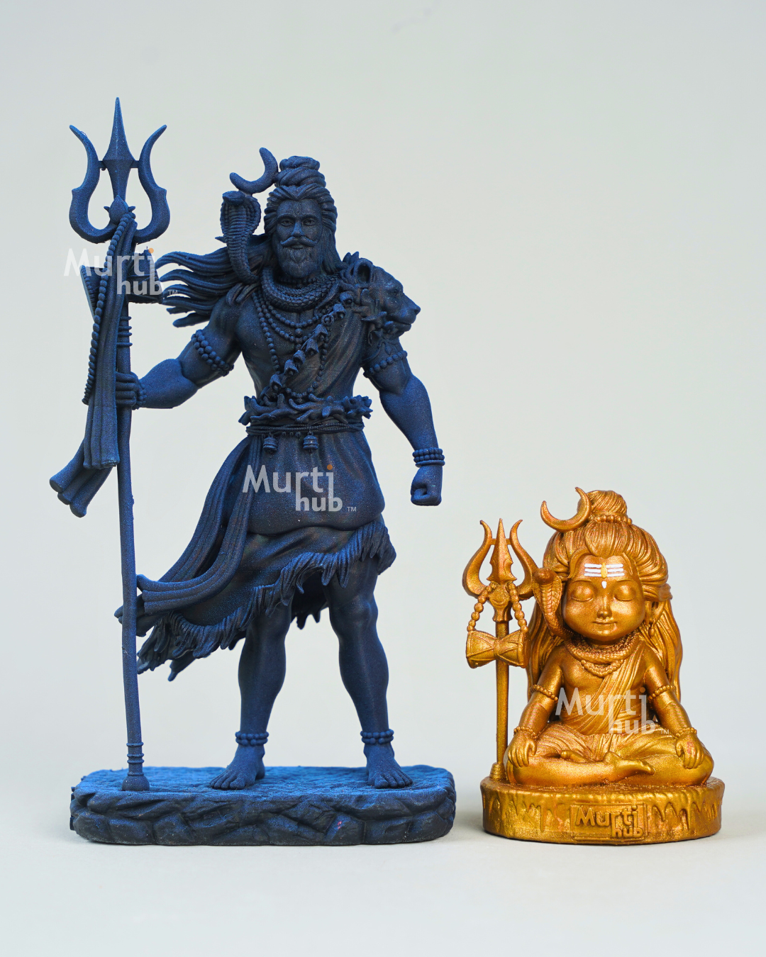 Shiva The Protector and Baal Shiva Pair