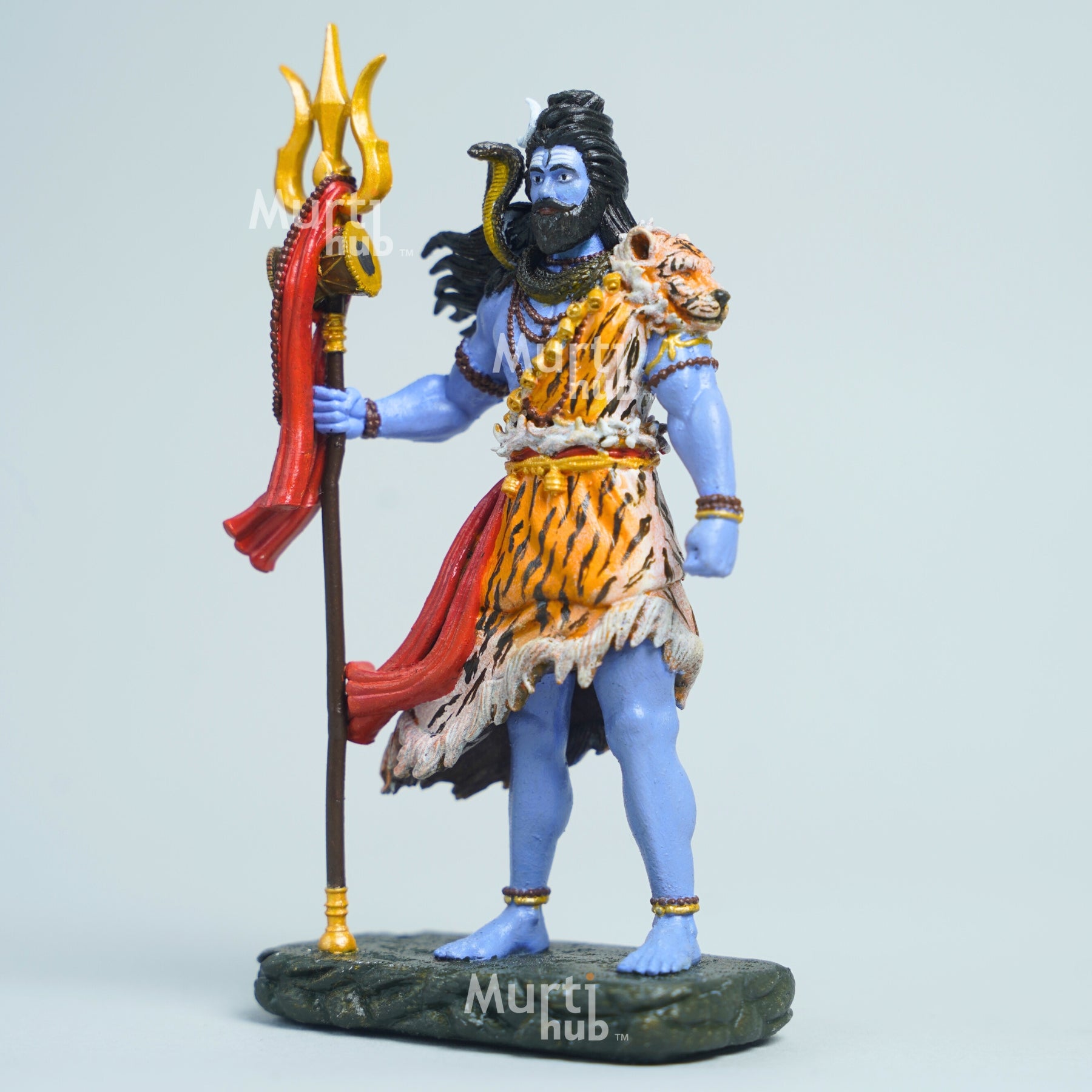 Shiva-The Protector Hand Painted