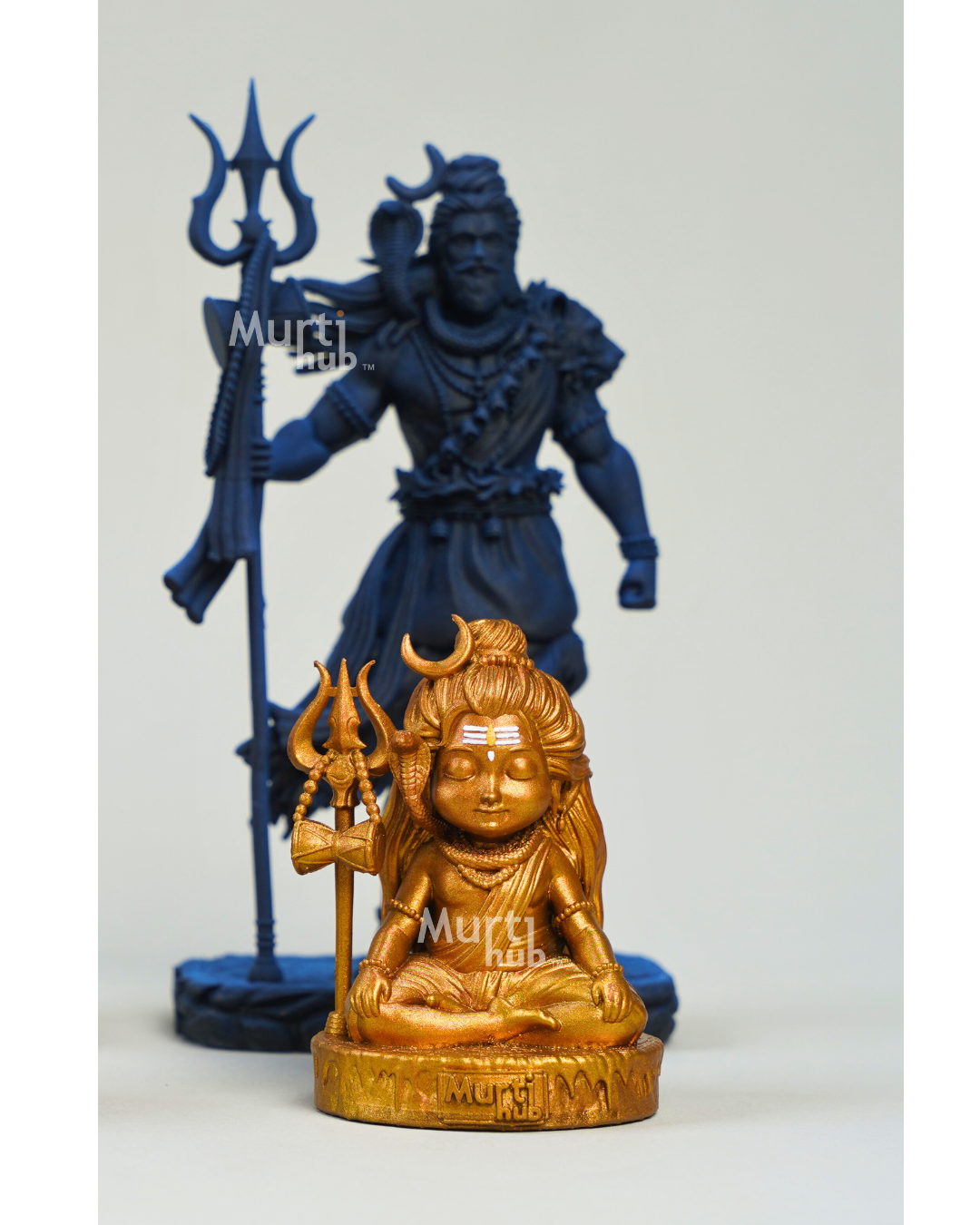 Shiva The Protector and Baal Shiva Pair