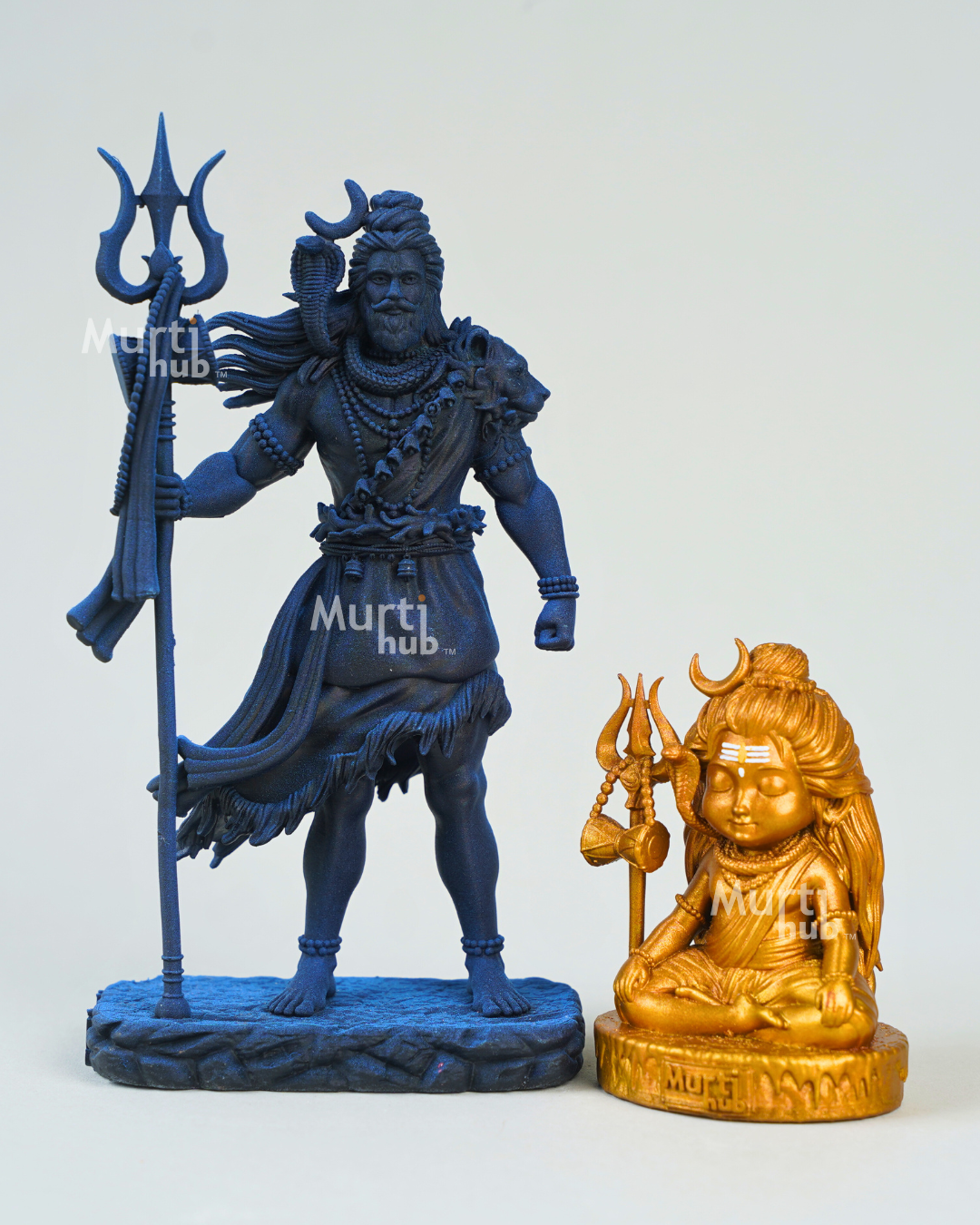 Shiva The Protector and Baal Shiva Pair