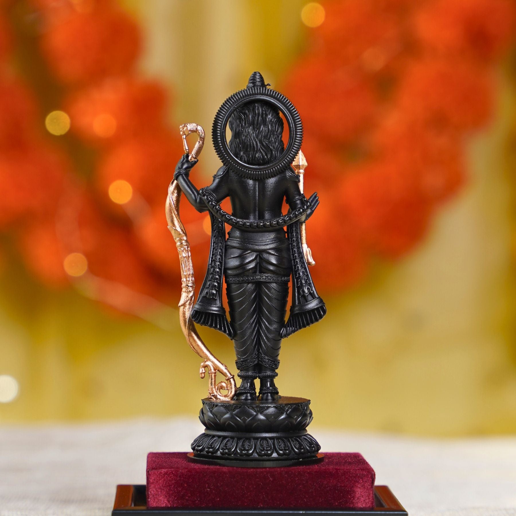 Ram Lalla Murti Antique Gold