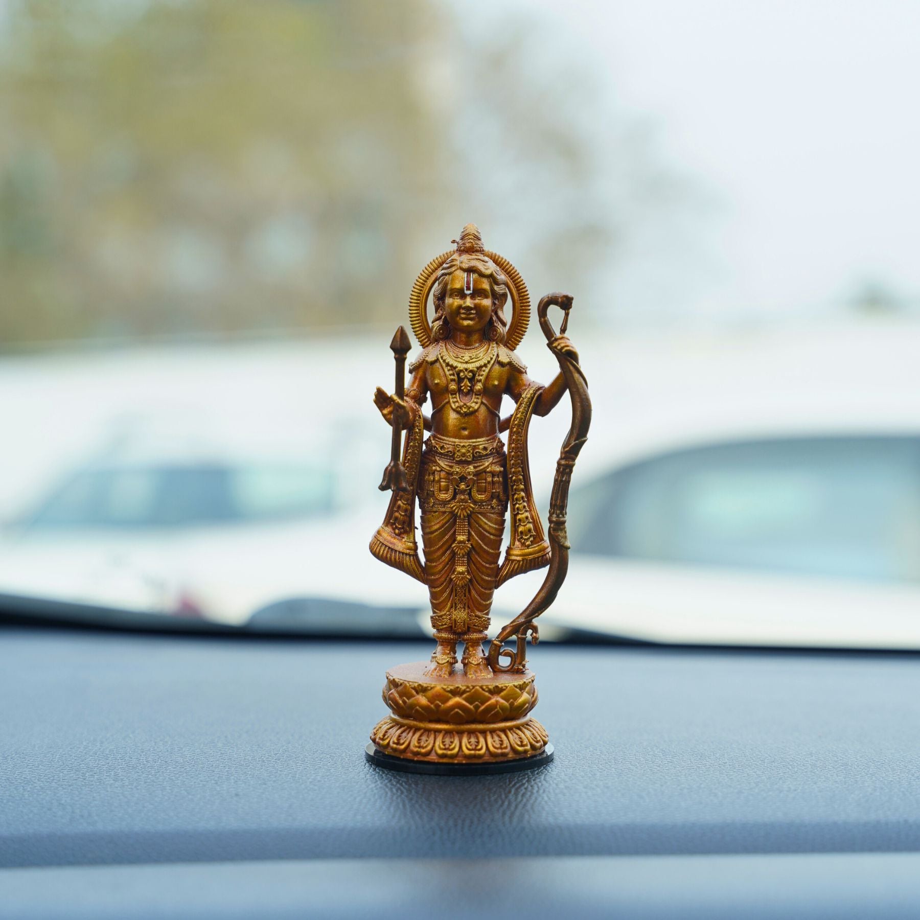 Ram Lalla Murti Antique Gold