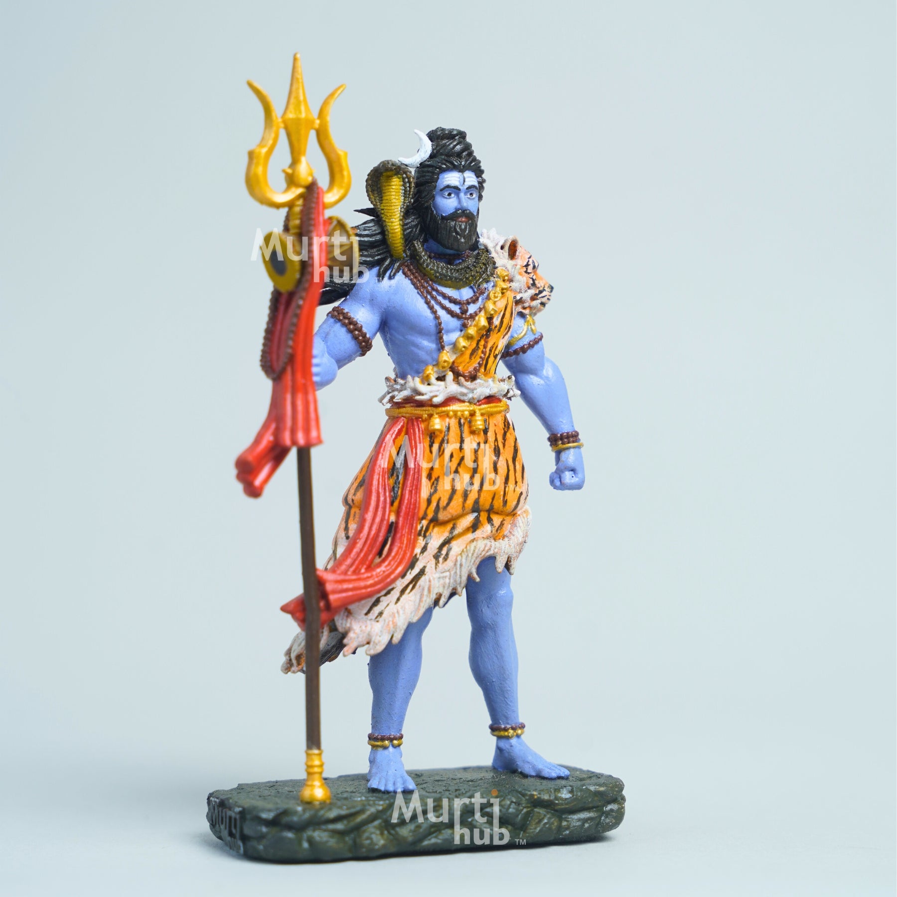 Shiva-The Protector Hand Painted