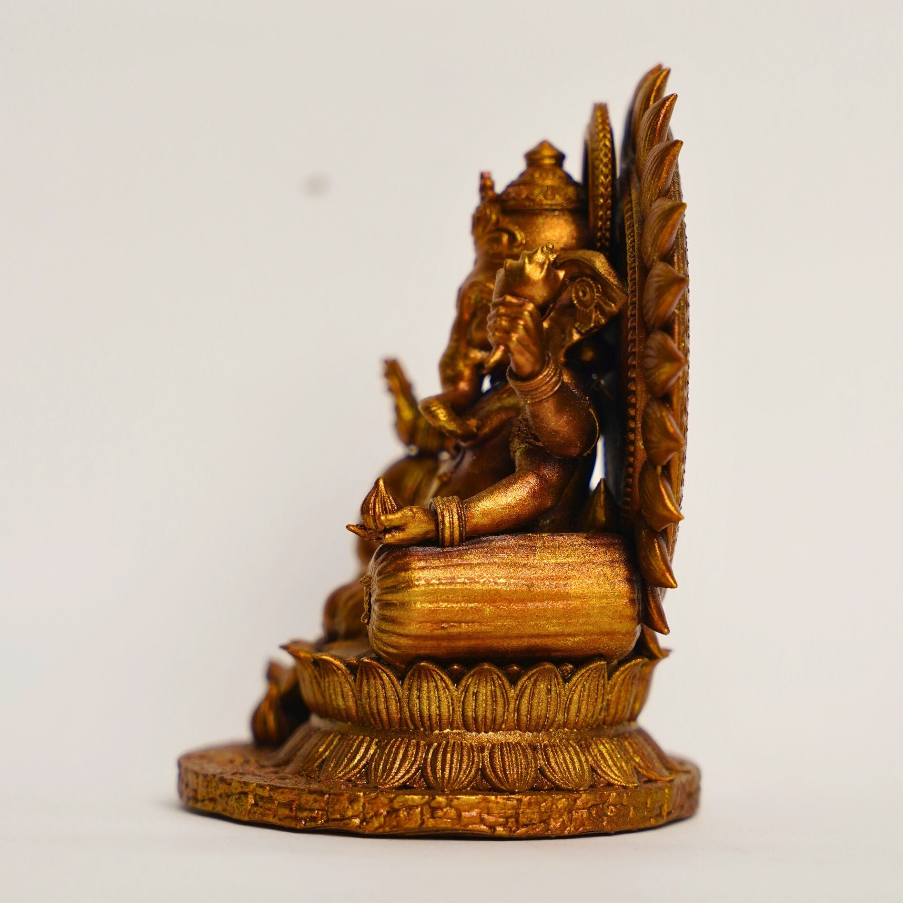 Lord Ganesha Antique Gold